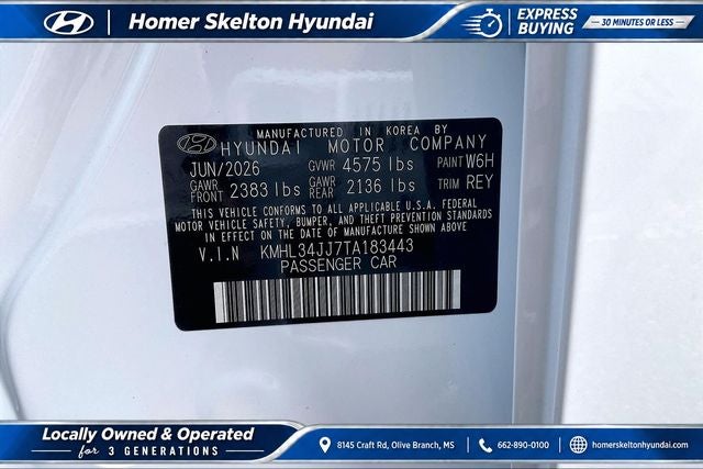 2026 Hyundai SONATA HYBRID SEL