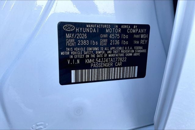 2026 Hyundai SONATA HYBRID Limited