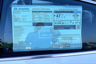 2026 Hyundai SONATA HYBRID Limited