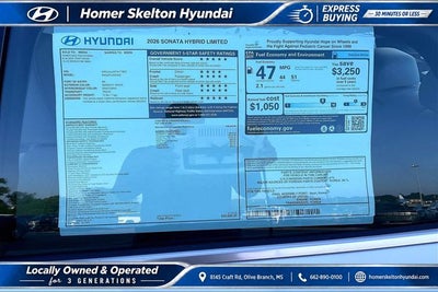 2026 Hyundai SONATA HYBRID Limited