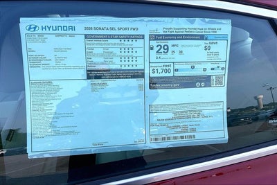 2026 Hyundai SONATA SEL Sport