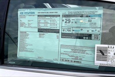 2026 Hyundai SONATA SEL Sport
