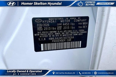 2026 Hyundai SONATA SEL Sport