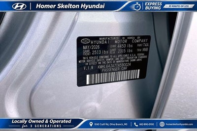 2026 Hyundai SONATA SEL Sport