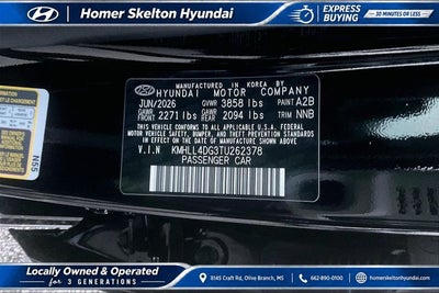 2026 Hyundai ELANTRA SE