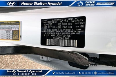 2026 Hyundai ELANTRA SE