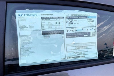 2026 Hyundai ELANTRA SE