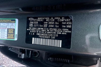 2026 Hyundai ELANTRA SEL Sport