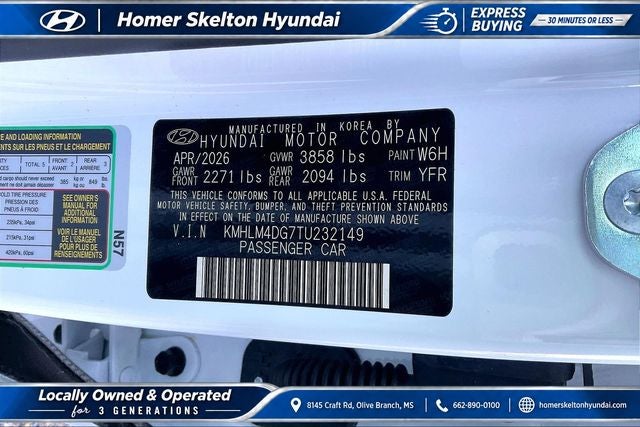 2026 Hyundai ELANTRA SEL Sport