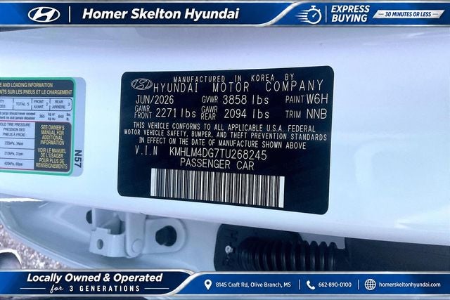 2026 Hyundai ELANTRA SEL Sport