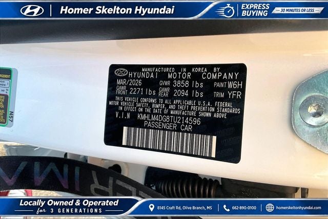 2026 Hyundai ELANTRA SEL Sport