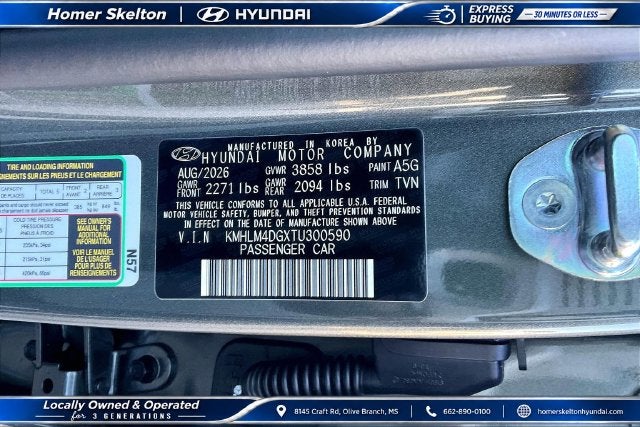 2026 Hyundai ELANTRA SEL Sport Plus