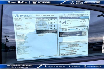2026 Hyundai ELANTRA HYBRID Blue