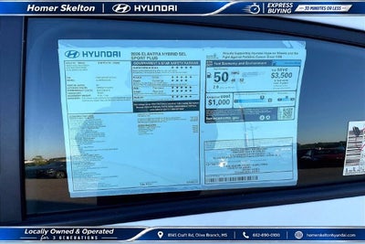 2026 Hyundai ELANTRA HYBRID SEL Sport