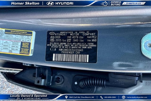 2026 Hyundai ELANTRA HYBRID Blue