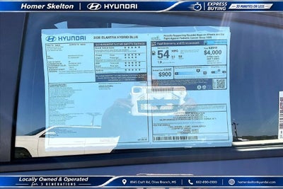 2026 Hyundai ELANTRA HYBRID Blue