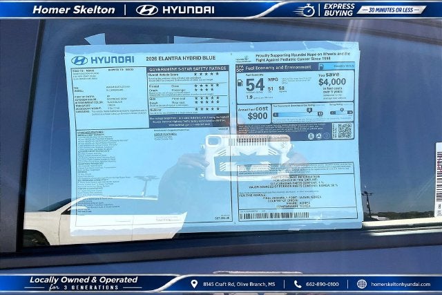 2026 Hyundai ELANTRA HYBRID Blue