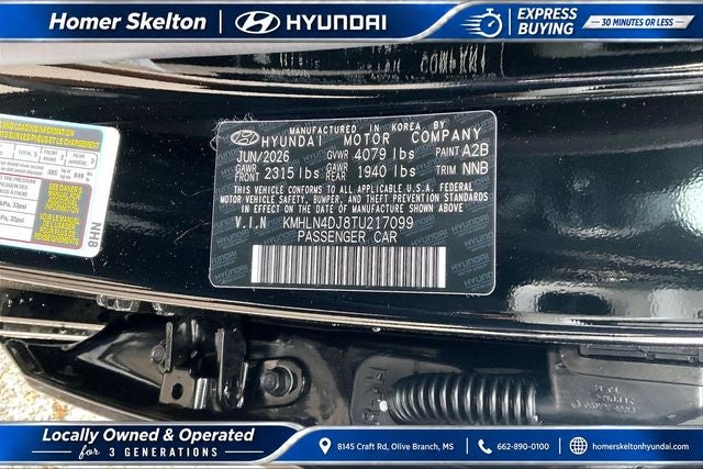 2026 Hyundai ELANTRA HYBRID Limited