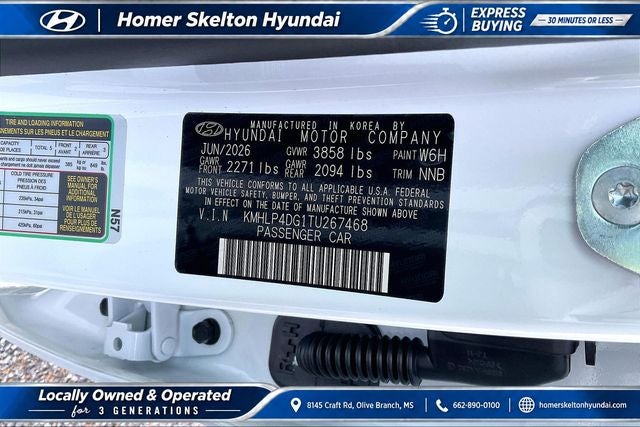 2026 Hyundai ELANTRA Limited