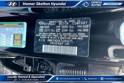 2026 Hyundai ELANTRA Limited