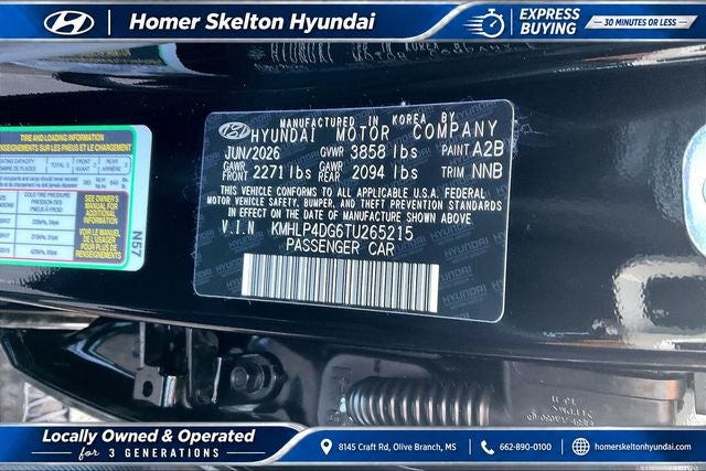 2026 Hyundai ELANTRA Limited