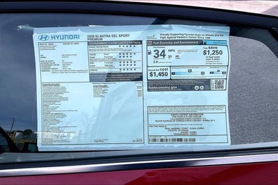 2026 Hyundai ELANTRA SEL Sport