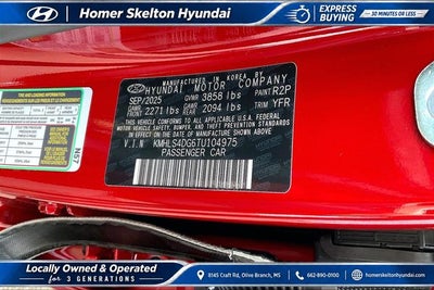 2026 Hyundai ELANTRA SEL Sport