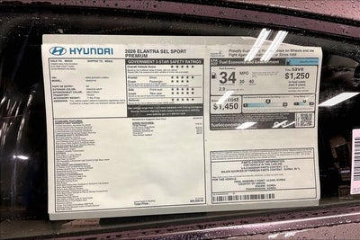 2026 Hyundai ELANTRA SEL Sport