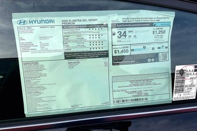 2026 Hyundai ELANTRA SEL Sport