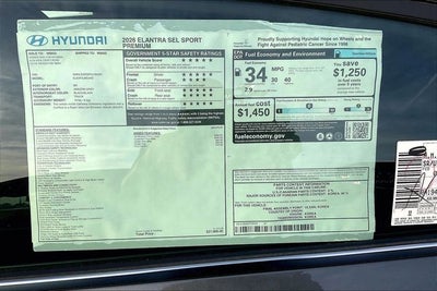 2026 Hyundai ELANTRA SEL Sport