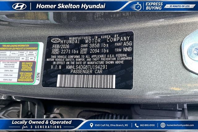 2026 Hyundai ELANTRA SEL Sport