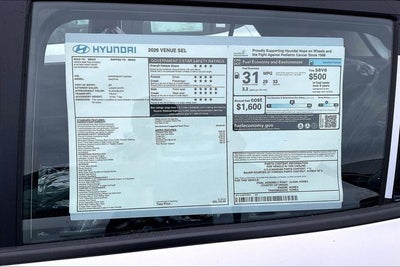2026 Hyundai VENUE SEL