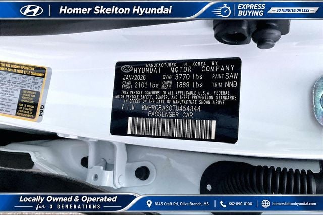 2026 Hyundai VENUE SEL