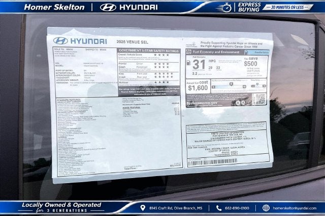 2026 Hyundai VENUE SEL