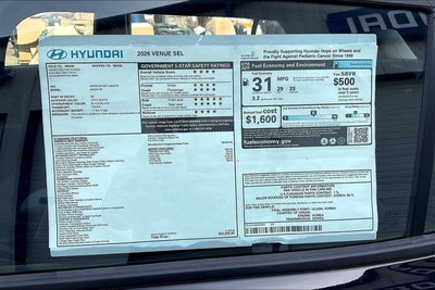 2026 Hyundai VENUE SEL