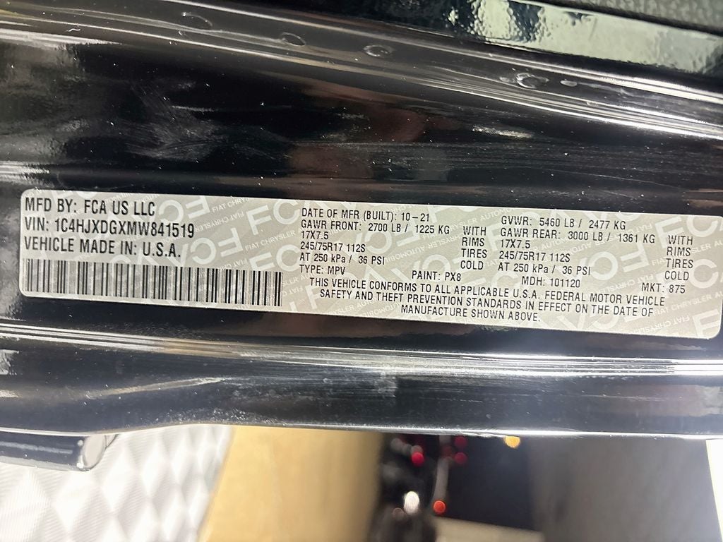 2021 Jeep Wrangler Unlimited Sport S