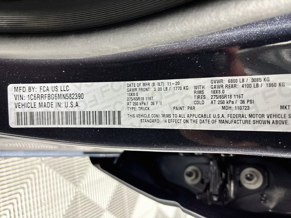 2021 RAM 1500 Big Horn/Lone Star