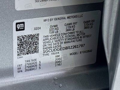 2024 Chevrolet Silverado 1500 LTZ