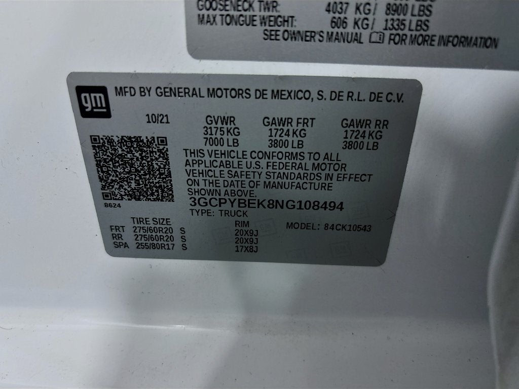 2022 Chevrolet Silverado 1500 LTD Custom