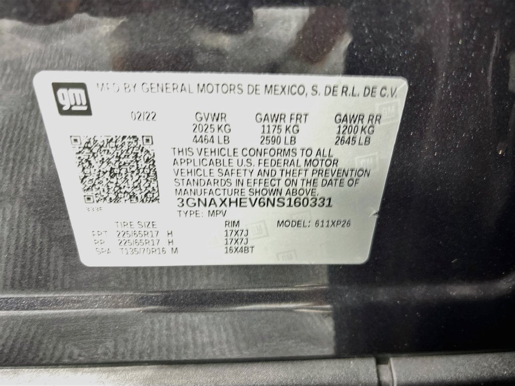 2022 Chevrolet Equinox LS