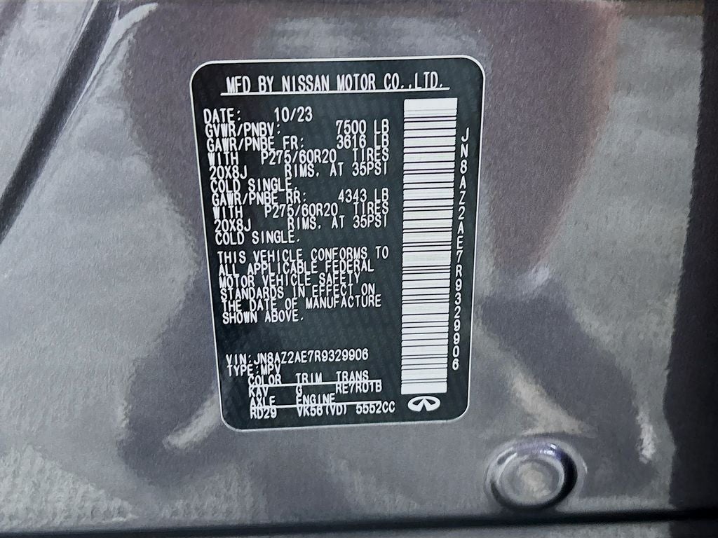 2024 INFINITI QX80 LUXE